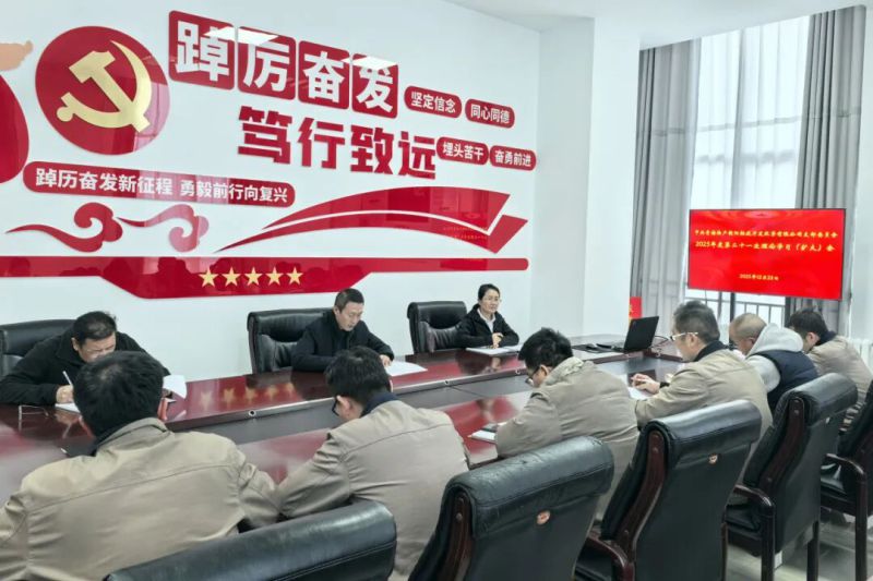 集團黨委委員、紀委書記潘彬列席旁聽朝開公司黨支部理論學習會并講授專題黨課