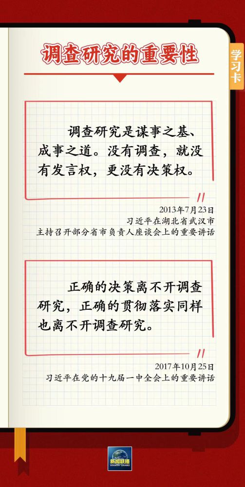 學(xué)習(xí)卡丨如何深入調(diào)查研究？跟總書記學(xué)習(xí)&ldquo;五字訣&rdquo;